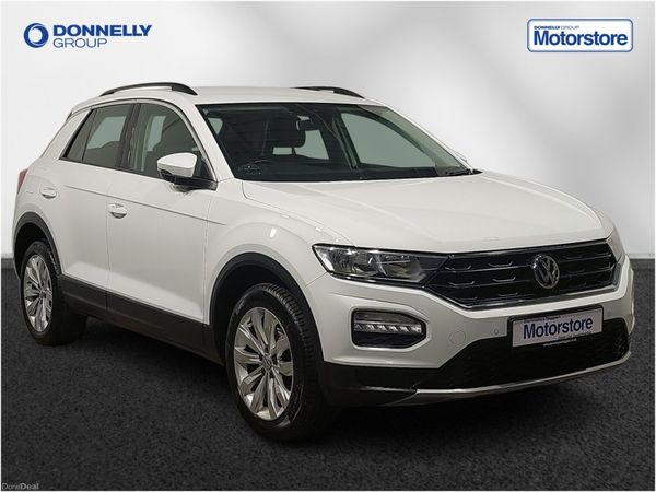 Volkswagen T-Roc Hatchback, Petrol, 2020, White