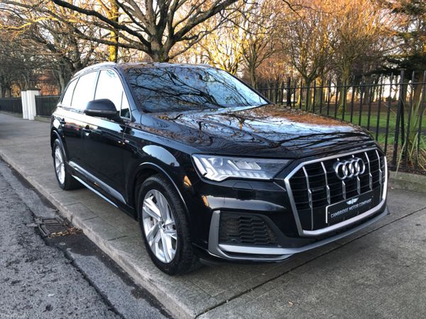Audi Q7 SUV, Petrol Hybrid, 2020, Black
