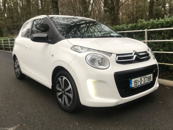 Citroen C1 Hatchback, Petrol, 2015, White