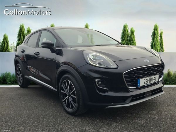 Ford Puma MPV, Petrol Hybrid, 2022, Black