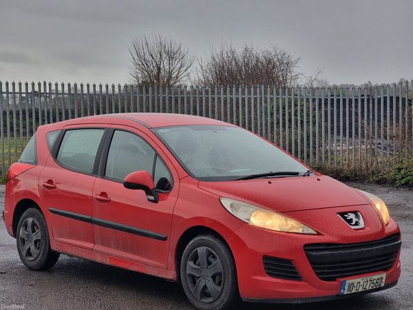 Peugeot 207 Estate, Diesel, 2010, Red