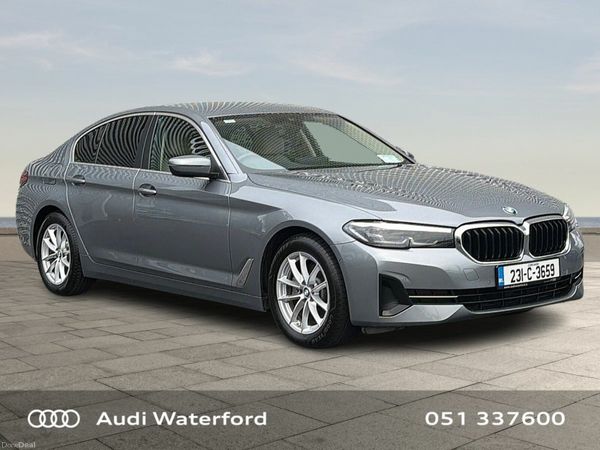 BMW 5-Series Saloon, Diesel, 2023, Silver