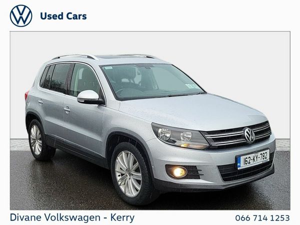 Volkswagen Tiguan SUV, Diesel, 2016, Silver