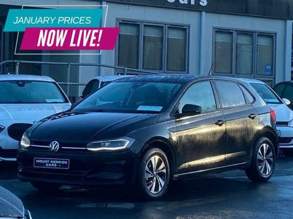 Volkswagen Polo Hatchback, Petrol, 2021, Black