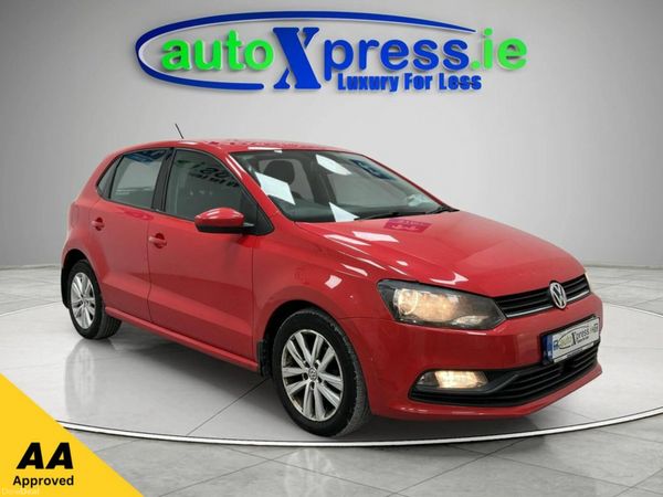 Volkswagen Polo Hatchback, Petrol, 2017, Red