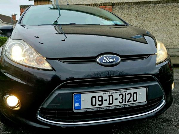 Ford Fiesta Hatchback, Diesel, 2009, Black
