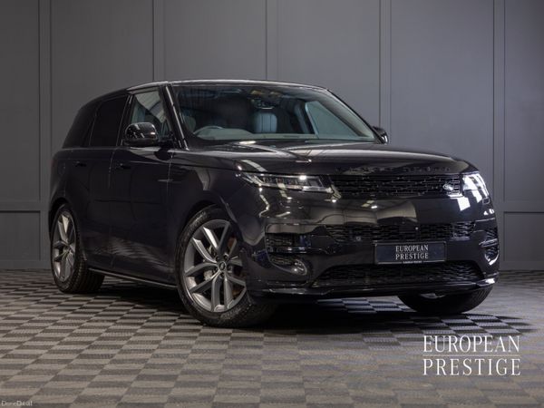 Land Rover Range Rover Sport SUV, Petrol Plug-in Hybrid, 2025, Black
