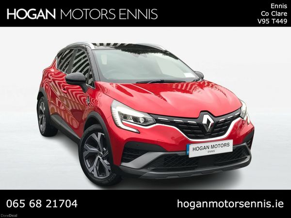 Renault Captur Hatchback, Petrol, 2022, Red