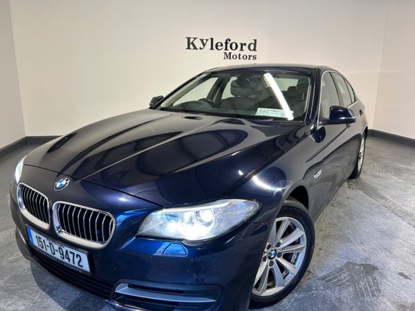 BMW 5-Series Saloon, Diesel, 2015, Blue