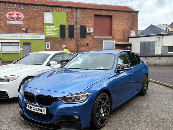 BMW 3-Series Saloon, Diesel, 2015, Blue