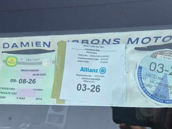 Ford C-Max MPV, Diesel, 2014, Black