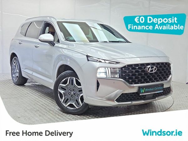 Hyundai Santa Fe SUV, Petrol Plug-in Hybrid, 2022, Grey
