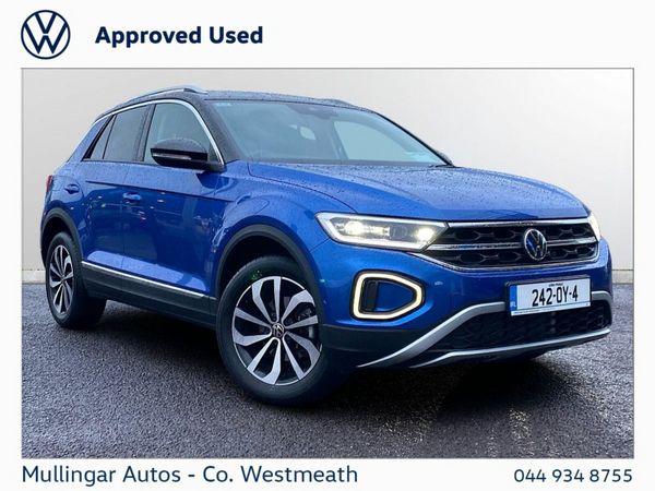 Volkswagen T-Roc SUV, Petrol, 2024, Blue