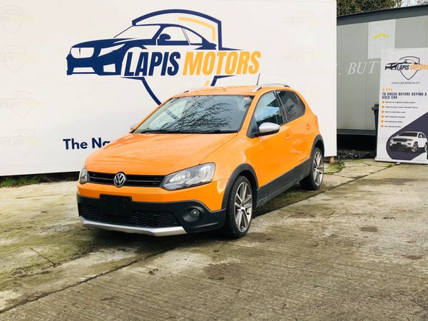 Volkswagen Polo Hatchback, Petrol, 2014, Orange