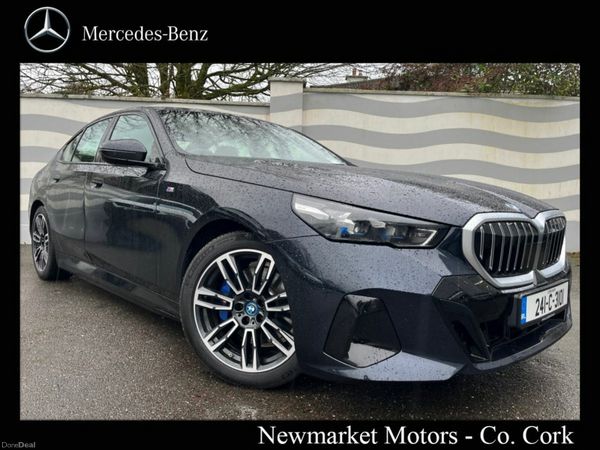 BMW 5-Series Saloon, Petrol Plug-in Hybrid, 2024, Black