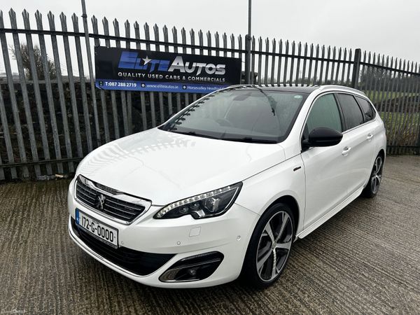 Peugeot 308 Estate, Petrol, 2017, White