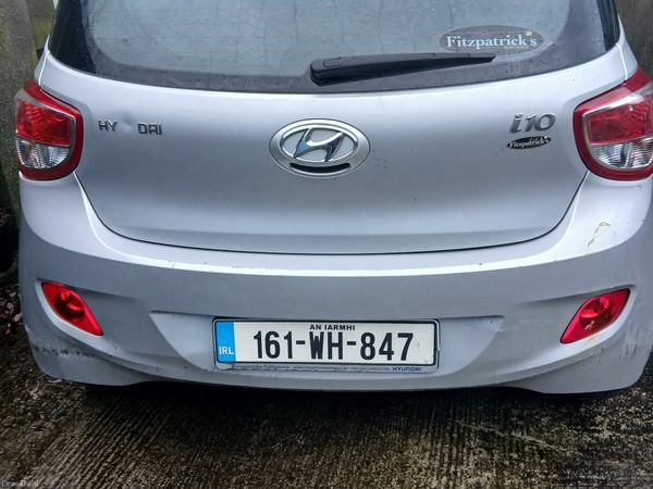 Hyundai i10 Hatchback, Petrol, 2016, Silver