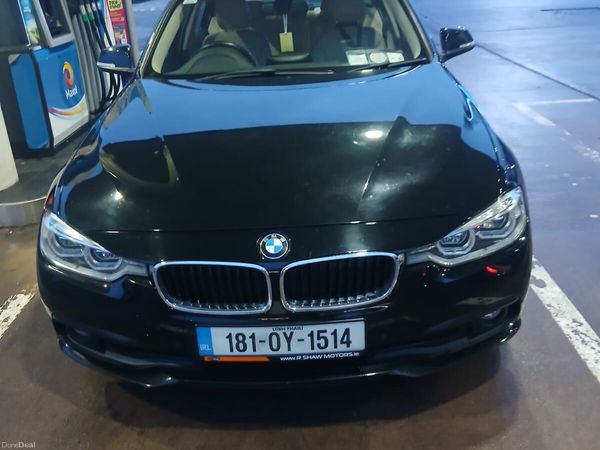 BMW 3-Series Saloon, Diesel, 2018, Black