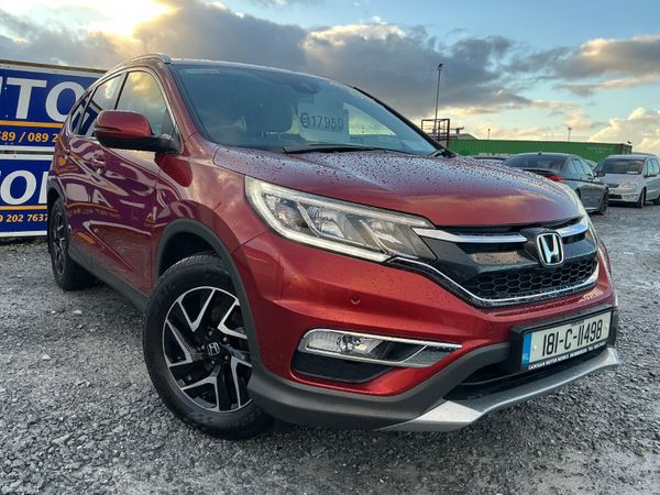 Honda CR-V SUV, Diesel, 2018, Red