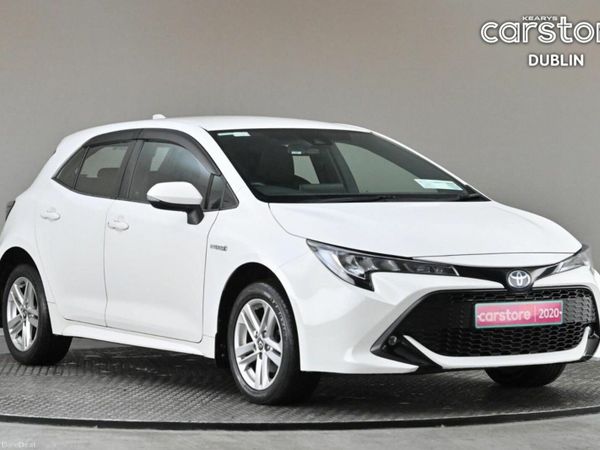 Toyota Corolla Hatchback, Petrol Hybrid, 2020, White