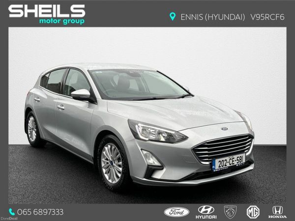 Ford Focus Hatchback, Petrol, 2020, Grey