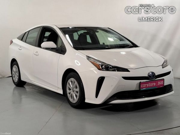 Toyota Prius Saloon, Petrol Hybrid, 2020, White