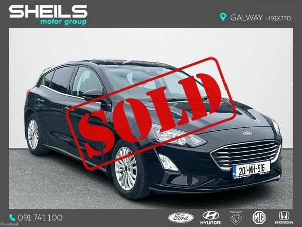 Ford Focus Hatchback, Diesel, 2020, Black