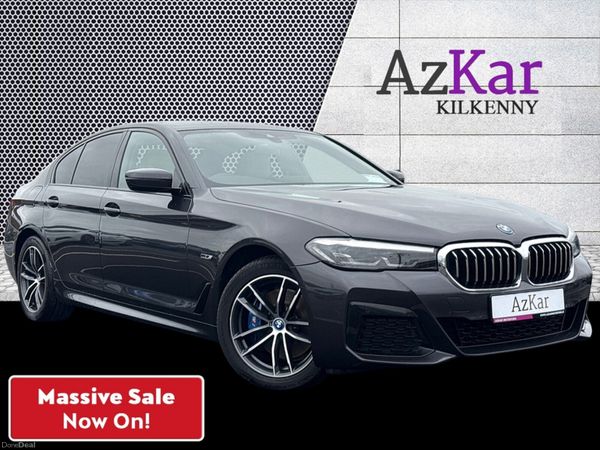 BMW 5-Series Saloon, Petrol Plug-in Hybrid, 2022, Grey