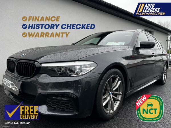 BMW 5-Series Estate, Diesel, 2019, Grey