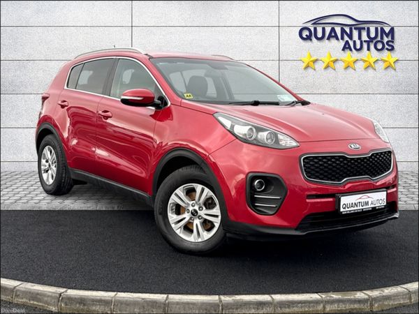 Kia Sportage SUV, Diesel, 2017, Red