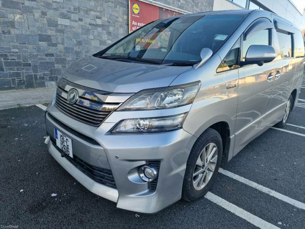 Toyota Alphard MPV, Petrol Hybrid, 2012, White