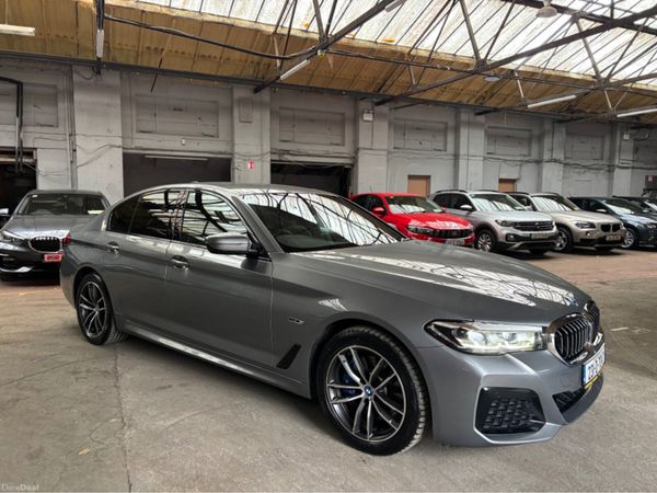 BMW 5-Series Saloon, Petrol Plug-in Hybrid, 2023, Grey