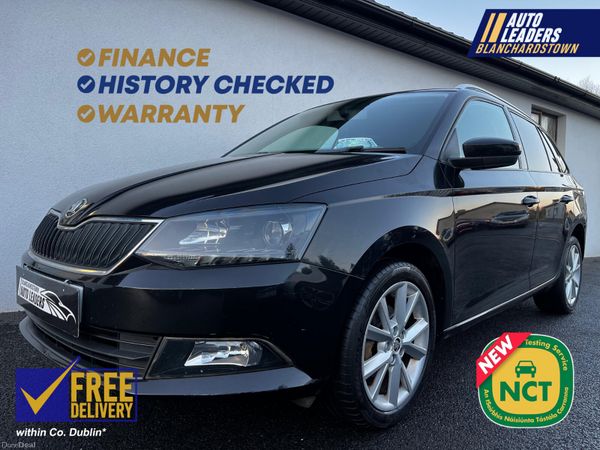 Skoda Fabia Estate, Petrol, 2015, Black