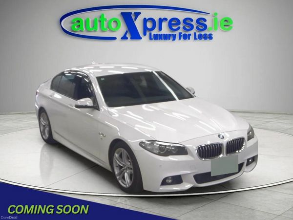 BMW 5-Series Saloon, Diesel, 2016, White