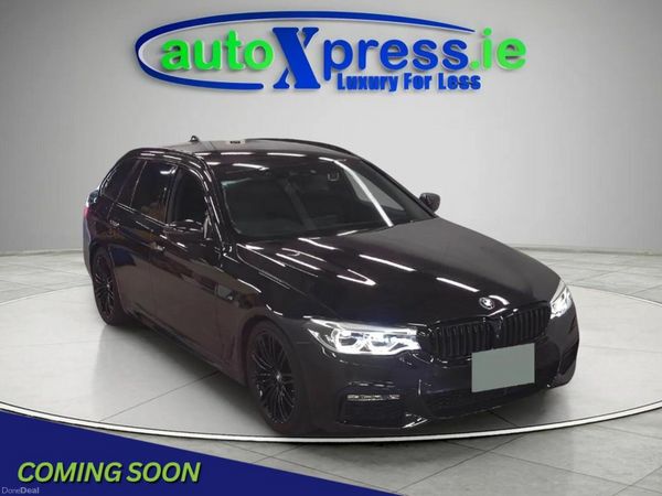 BMW 5-Series Estate, Diesel, 2018, Black