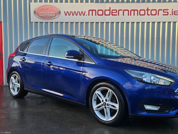 Ford Focus Hatchback, Petrol, 2016, Blue