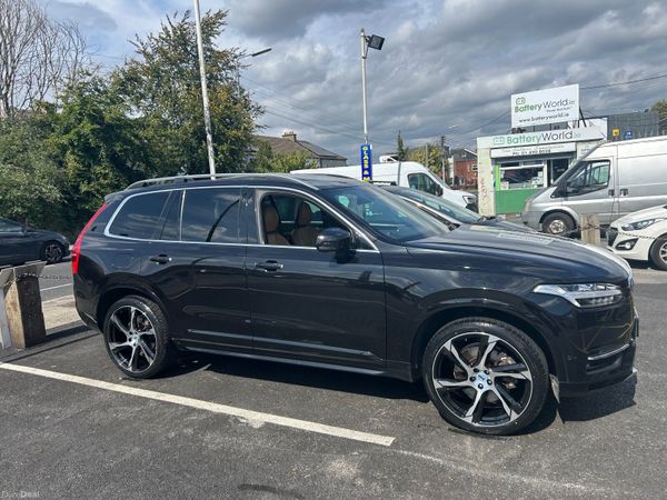 Volvo XC90 SUV, Petrol Plug-in Hybrid, 2017, Black