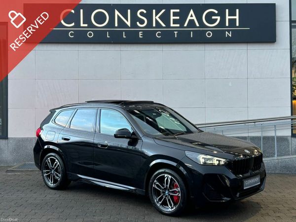 BMW X1 Estate, Petrol Hybrid, 2025, Black