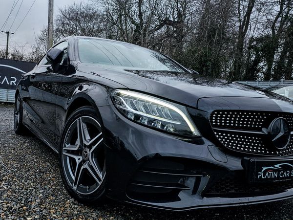 Mercedes-Benz C-Class Coupe, Diesel, 2019, Black