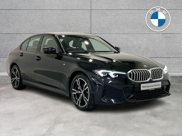 BMW 3-Series Saloon, Petrol Plug-in Hybrid, 2025, Black
