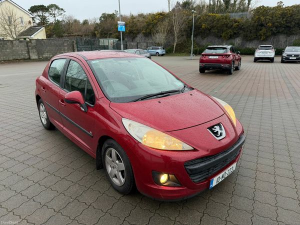 Peugeot 207 Hatchback, Diesel, 2010, Red