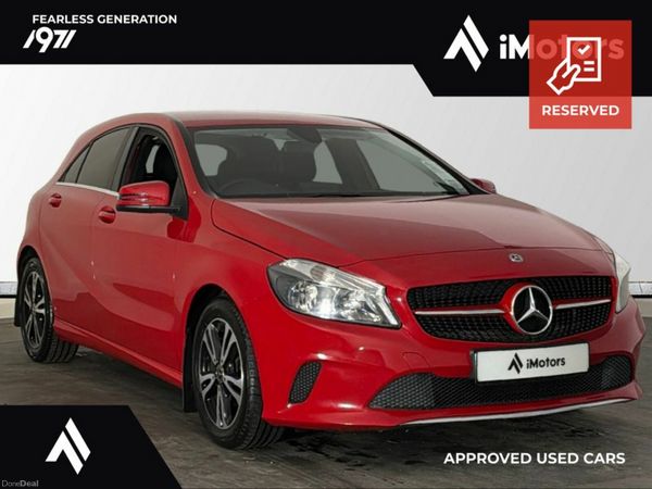 Mercedes-Benz A-Class Hatchback, Diesel, 2018, Red