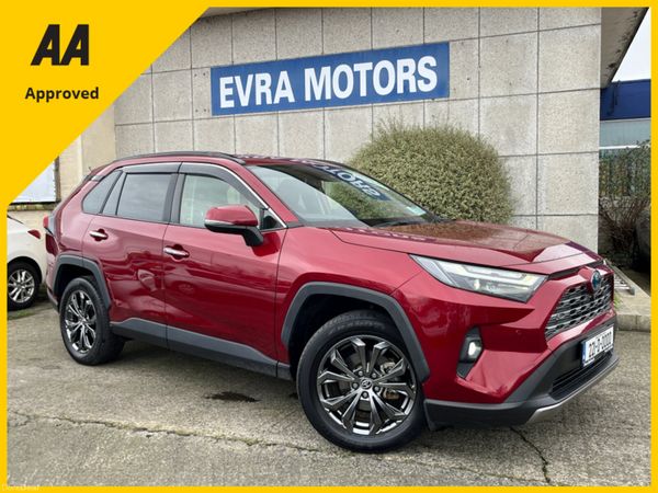 Toyota RAV4 SUV, Petrol Hybrid, 2022, Red