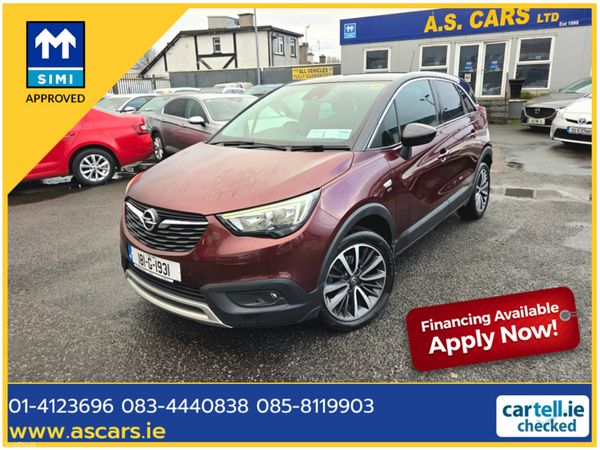 Opel Crossland X SUV, Petrol, 2018, Red