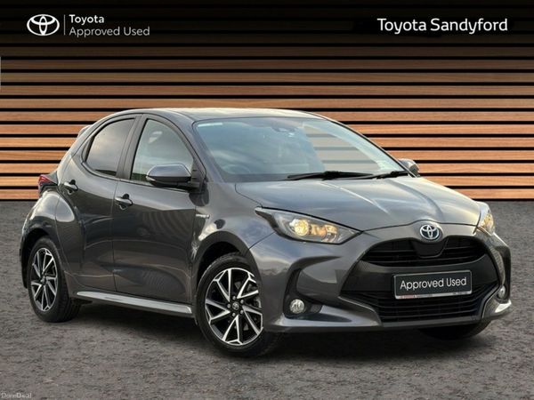 Toyota Yaris Hatchback, Petrol Hybrid, 2021, Grey