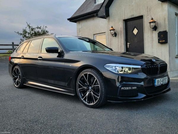 BMW 5-Series Estate, Diesel, 2018, Black