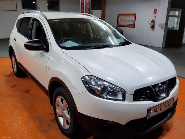 Nissan Qashqai+2 MPV, Diesel, 2014, White