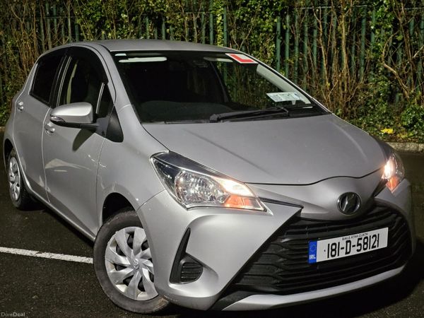 Toyota Vitz Hatchback, Petrol, 2018, Silver