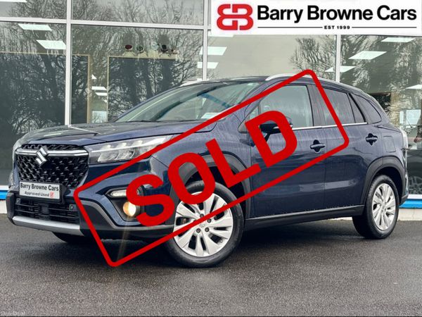 Suzuki SX4 S-Cross Hatchback, Petrol Hybrid, 2022, Blue