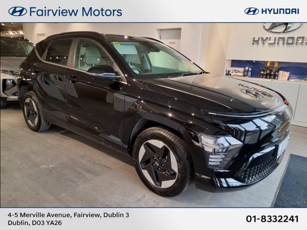 Hyundai KONA SUV, Electric, 2025, Black